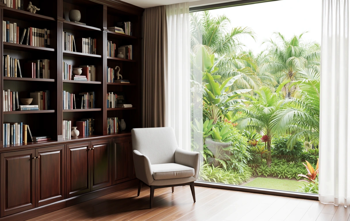 A quiet place for reflection and wellness